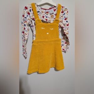 Yellow Knit Kids Matching Set
